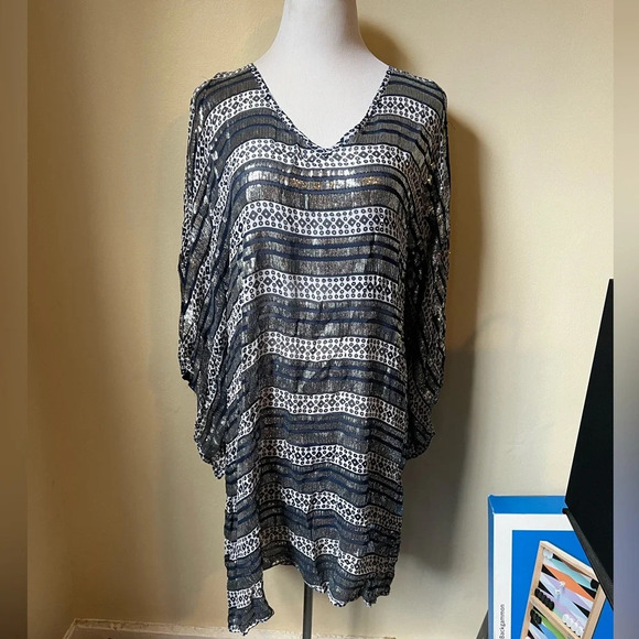 Ruby Yaya Sequined Tunic Dress, size medium - Picture 2 of 6